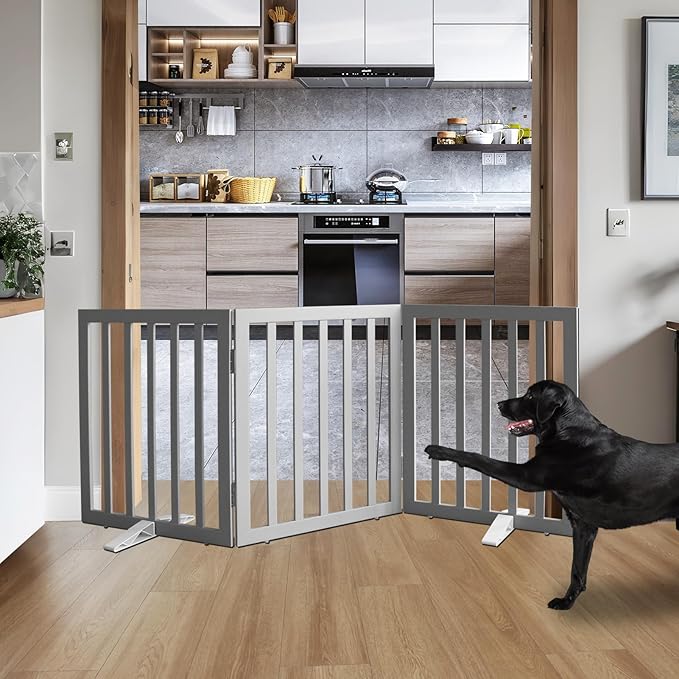ZJSF Freestanding Indoor Dog Gate - Image 2