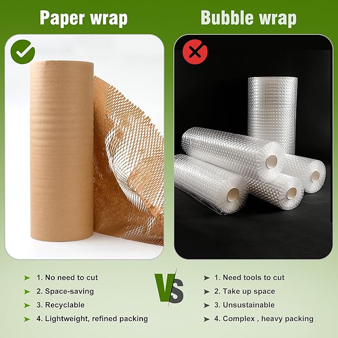 Honeycomb Packing Paper 12" X 200 FT Packing Material - Image 7