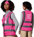 A-SAFETY High Visibility Reflective Safety Vest Customize Logo by A-SAFETY