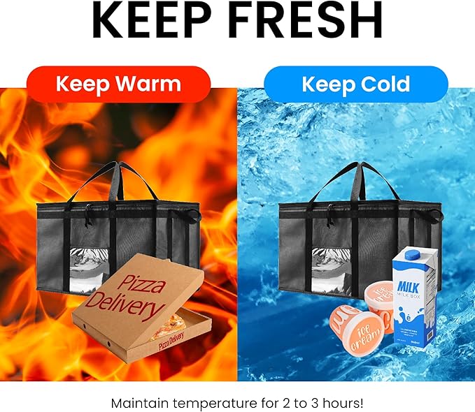 Insulated Cooler Bag and Food Warmer - Image 5