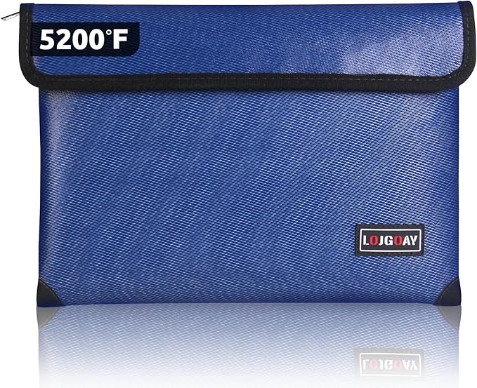 Fireproof Document Bag by LOJGOAY