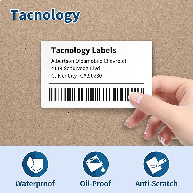 Tacnology 24 Rolls 7200 Labels Compatible - Image 5