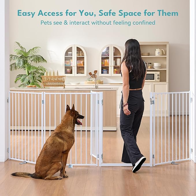 No Pawblems Free Standing Dog Gate - Image 5
