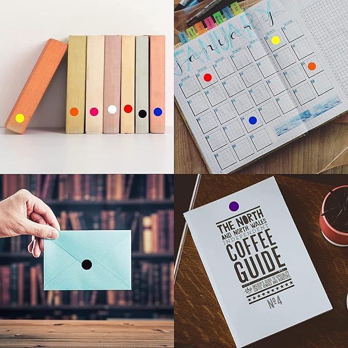 SHYGO® 1“ Blue Circle Dot Stickers Color Coding Labels - Image 7