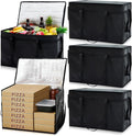 Maxcheck 6 Pcs Insulated Bags for Food Delivery XXXL Large Capacity Hot Grocery by Maxcheck