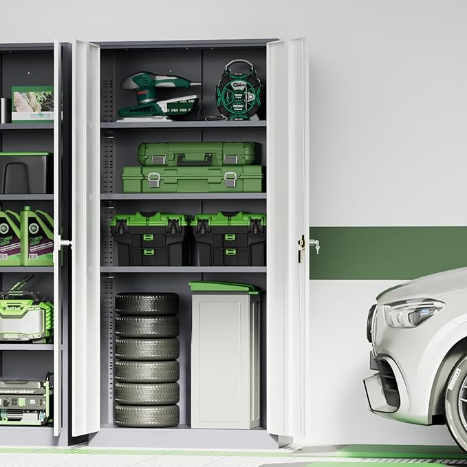 INTERGREAT Metal Storage Cabinet - Image 9