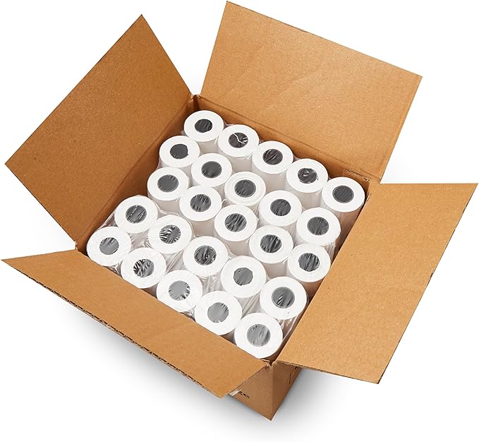 2 1/4 x 55 Thermal Paper Rolls For New Square Terminal Credit Card Machine 50 by ShopSmartOnline