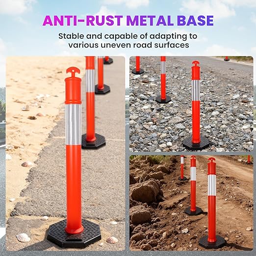 46” Traffic Delineator Post Cones - Image 3