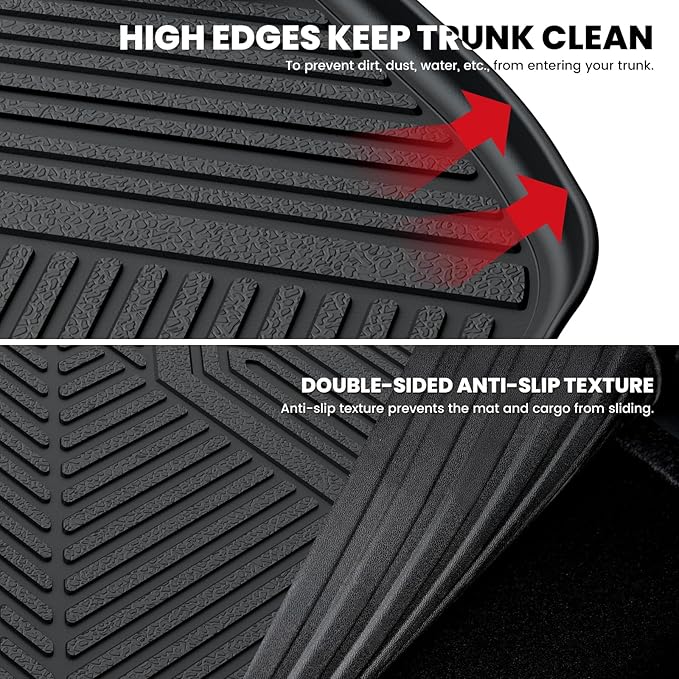 LASFIT Trunk Mat for Honda Accord Seden 2026 2025 2024 2023 2022 2021 2020 2019 - Image 5