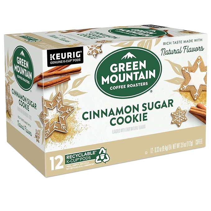 Green Mountain Coffee Roasters light roast Pod Cinnamon Sugar Cookie Coffee - Image 12