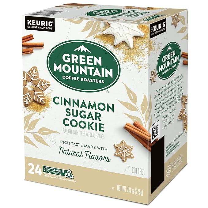 Green Mountain Coffee Roasters Cinnamon Sugar Cookie Keurig Single-Serve K-Cup - Image 13