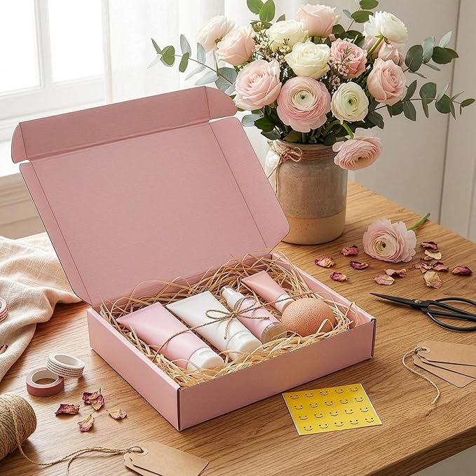 HORLIMER 11x8x2 inches Shipping Boxes Set of 25, Small Business - Image 5