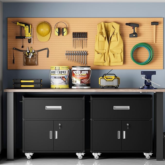 Metal Garage Storage Cabinet - Image 5