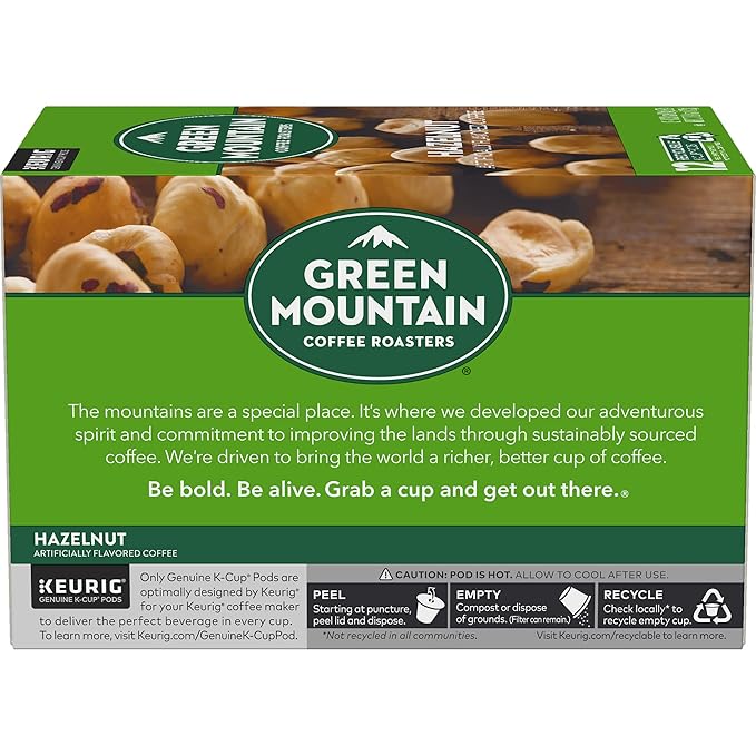 Green Mountain Coffee Roasters Hazelnut Keurig Single-Serve K-Cup pods - Image 7