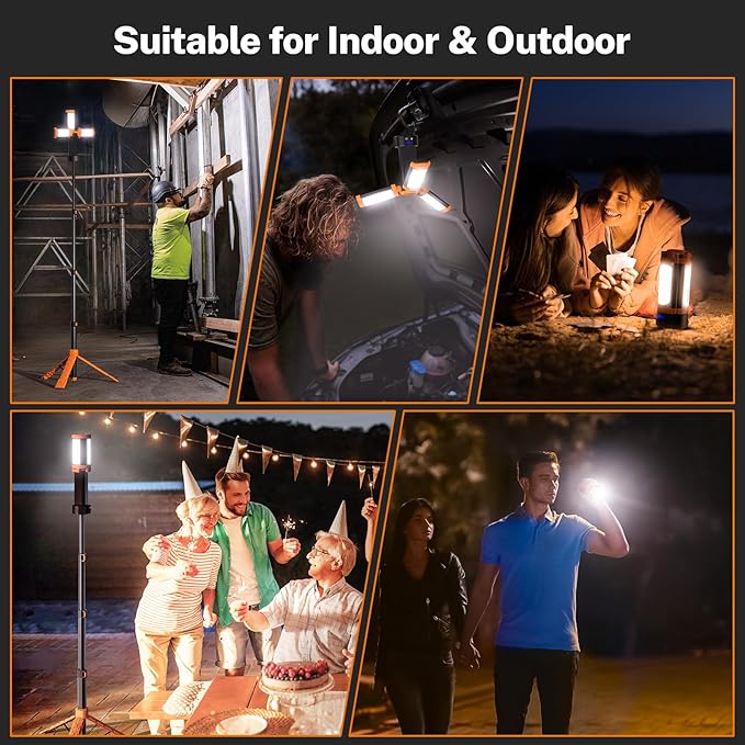 OGERY Rechargeable 10000mAh Camping Light - Image 7