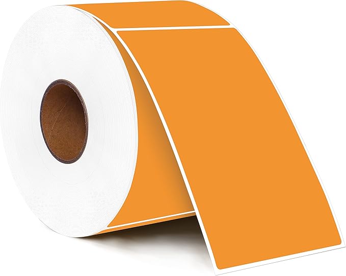 PARLAIM 5" x 3" Rectangle Color Coding Labels, 500 per Inventory Labels Color by PARLAIM