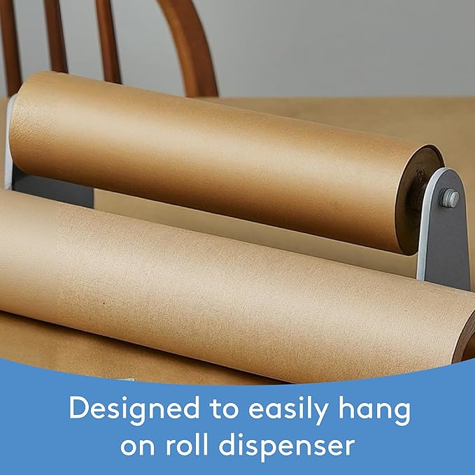 Craft Paper Roll, Jumbo Butcher Paper Roll, 48 Inches x 2400 Inches Brown Paper - Image 8