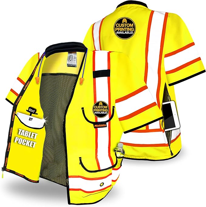 KwikSafety - Charlotte, NC - GODFATHER Safety Vest ANSI OSHA by KwikSafety
