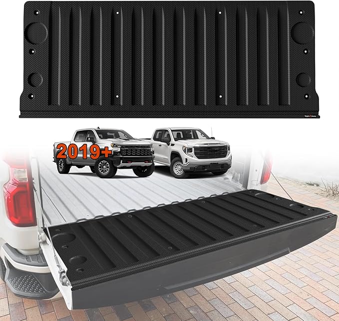 TripleAliners Tailgate Mat for 2019-2025 2026 Chevy Silverado & GMC Sierra 1500 by TripleAliners