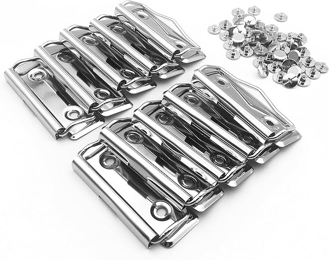 Shuokecrafts10 Pack 2.76 inch =7cm Mountable Clipboard Clips by shuokecrafts