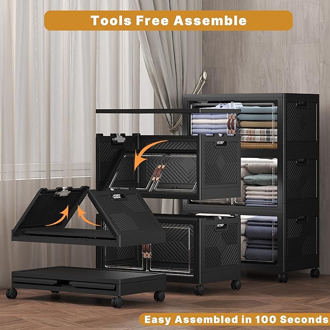 Extra Large Stackable Storage Bins - Image 5