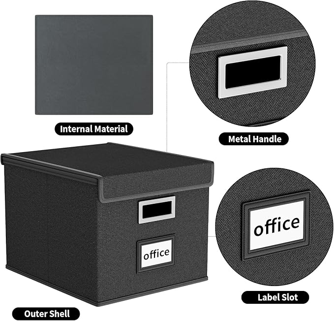 Huolewa File Organizer Boxes - Image 3