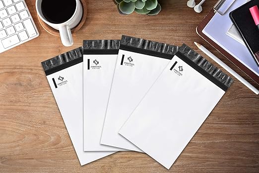 KKBESTPACK 6x9 Poly Mailers Envelope Shipping Bags Pack of 1000 White - Image 4
