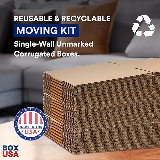 BOX USA Moving Boxes Small 16"L x 10"W x 10"H 10-Pack - Image 3