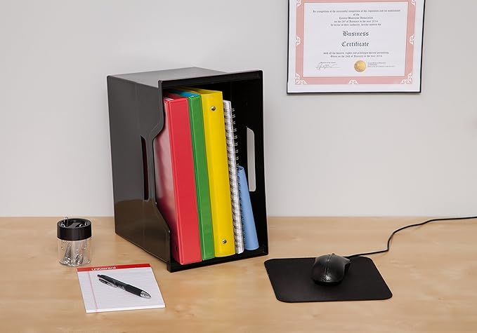 IRIS USA Large Portable Desktop File Box - Image 7