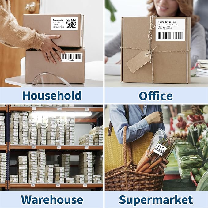 12 Rolls 4" x 3" Direct Thermal Labels - Image 6
