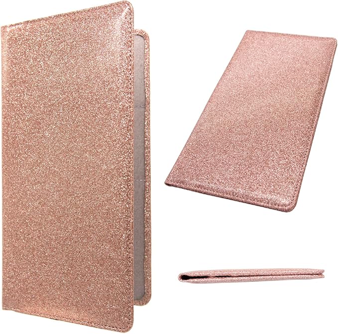 Car Registration and Insurance Holder, Leather Magnetic Shut Vehicle Glove Box - Image 7