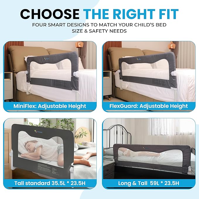 TotCraft Bed Safety Rails for Toddlers - Image 3