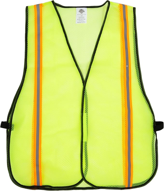 Dazonity High Visibility Reflective Safety Vest, Durable Mesh, High Visibility by DazonitySafetyInc