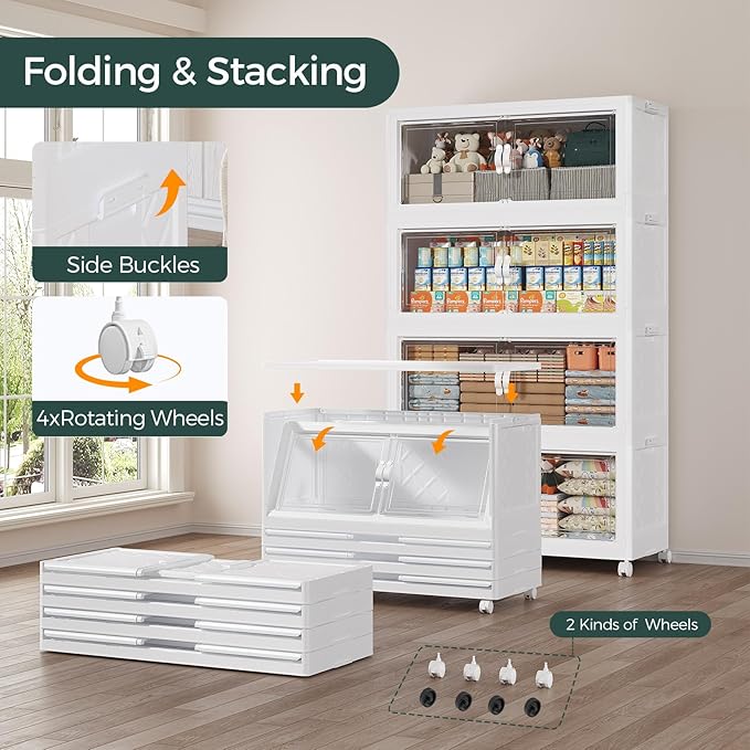 90Gal Stackable Storage Bins - Image 4