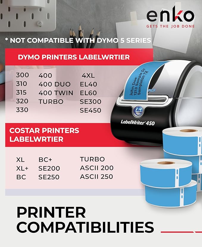enKo Address, Shipping & Barcode Labels 30252 - Image 4