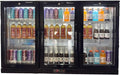 Back Bar Cooler Fridge, 11.5 Cu Ft Commercial Display Refrigerator Beverage by Unknown