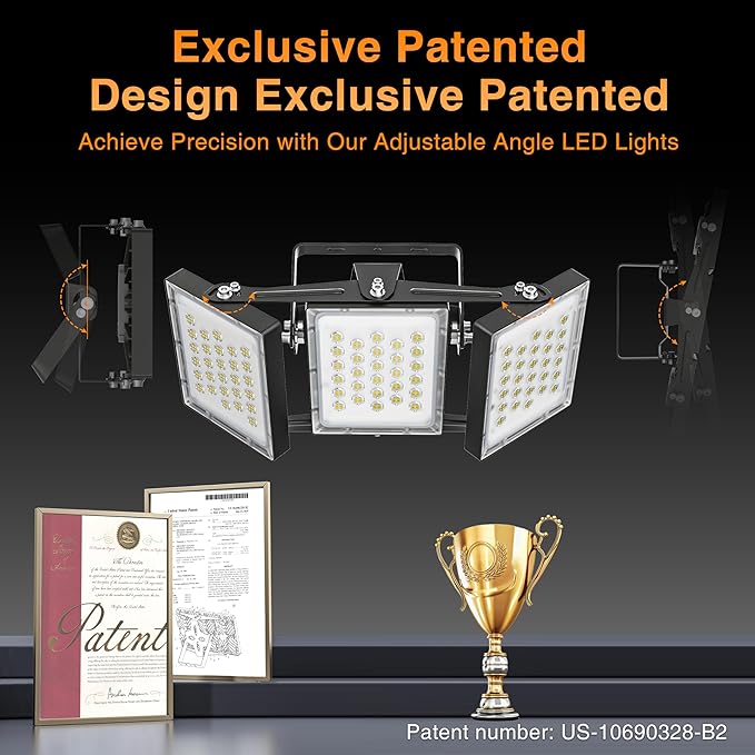 2025 Elite New Upgraded LED Flood Light Outdoor 150W 25500lm Stadium Flood - Image 4
