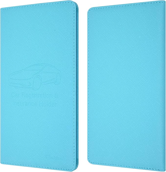 Car Insurance and Registration Holder, 9.5 x 5 Inch PU Leather Vehicle Glove - Image 2