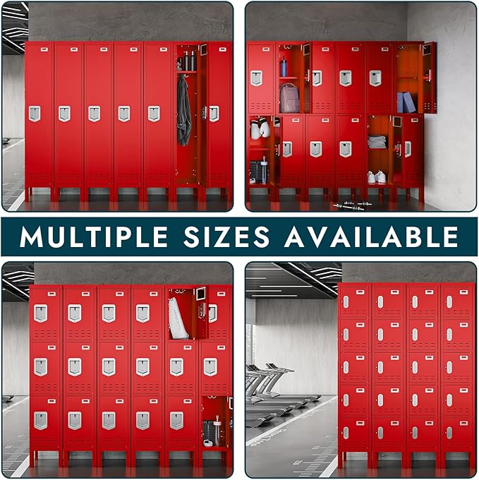 Metal Lockers - 66" Height Steel Lockers - Image 6