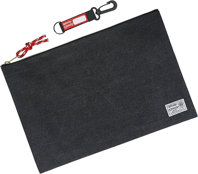 Rough Enough Important Document Storage Bag File Folder Organizer Pouch by REROUGHENOUGH