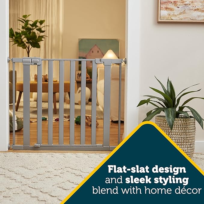 Safety 1st Baby Gate, Adjustable 29"-38" Wide, Pressure Mount | Walk Through - Image 6