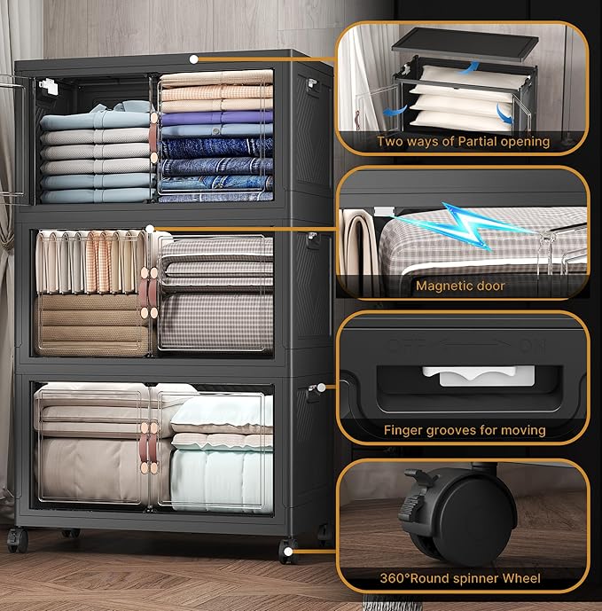 480Qt Stackable Storage Bins - Image 5
