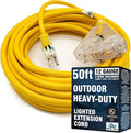 50 ft Outdoor Extension Cord Waterproof by WattsWire