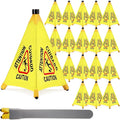 20 Pcs Pop up Wet Floor Sign by Seeshack