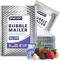 200-Pack Insulated Silver Thermal Bubble Mailers 12 x 17 by Pacron