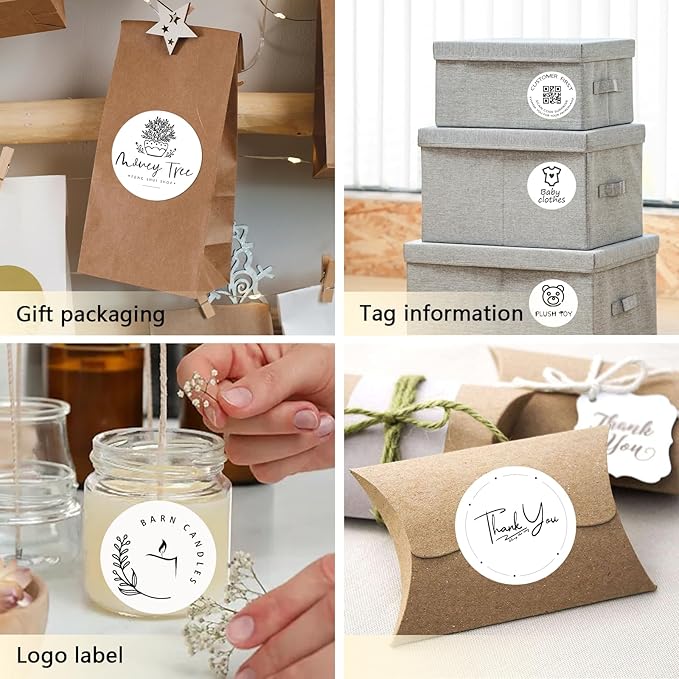 3 X 3 Inch Round Thermal Labels Circle Color Coding Labels Printable Waterproof - Image 6