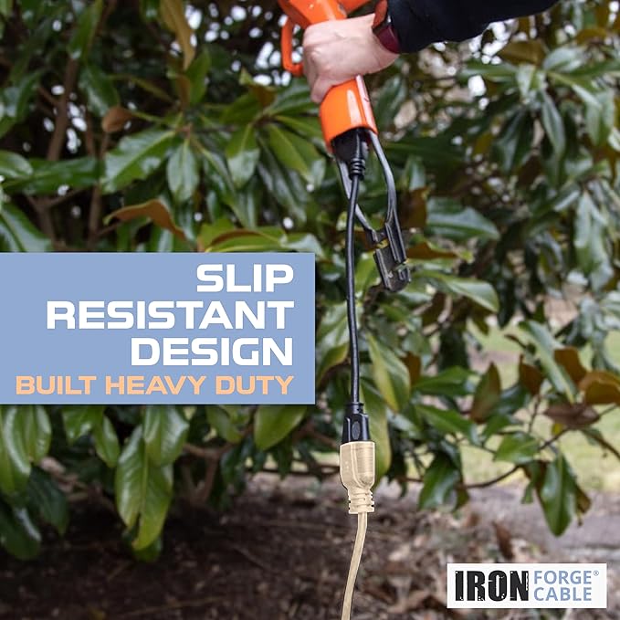 Iron Forge Cable Weatherproof 100 Ft Outdoor Extension Cord - Image 9