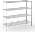 21" Deep x 60" Wide x 54" Height Wire Shelving Kit | 4-Tier | NSF Commercial by Regal+Altair