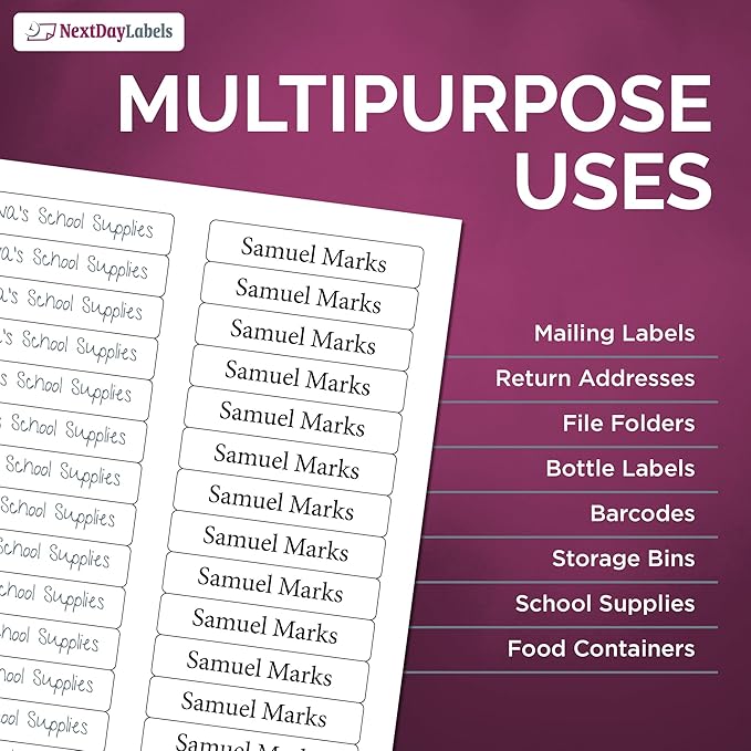 NextDayLabels - Laser/Ink Jet White Labels - Image 5