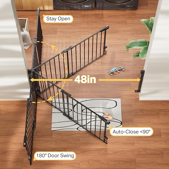 Cumbor Expandable 31.6-48" Baby Gate - Image 4